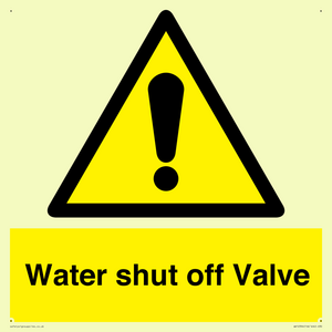 Water shut off Valve